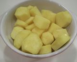 ケーキシロップで簡単大学芋★アイス添え☆作り方2写真
