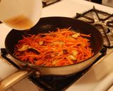 にんじんと椎茸のきんぴら作り方5写真
