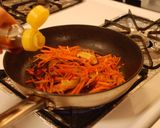 にんじんと椎茸のきんぴら作り方7写真