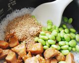 鶏と枝豆の混ぜごはん♪作り方6写真