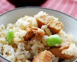 鶏と枝豆の混ぜごはん♪作り方7写真