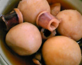 さといもとやりいかの煮物作り方5写真