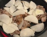 豚肉とだいこんとちんげん菜のさっぱり炒め作り方6写真