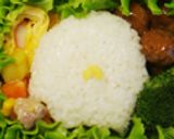 なまけものくんのお弁当✿キャラ弁作り方2写真