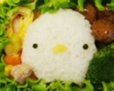 なまけものくんのお弁当✿キャラ弁作り方5写真