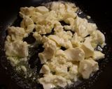 豆腐と卵のスクランブルトースト♡作り方2写真