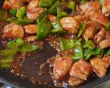 簡単🌟鶏もも肉とピーマンの和風麺つゆ炒め作り方7写真