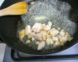 鶏肉としめじの洋風炊き込みごはん作り方3写真