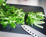大根葉っぱできんぴら作り方1写真