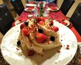 クリスマスの螺旋ベリーケーキ作り方9写真