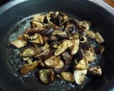 干し椎茸とほうれん草のバター炒め作り方4写真