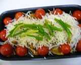 焼きトマトも絶品☆豚キムチのチーズ焼き作り方7写真