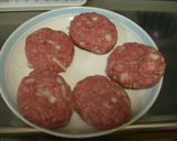 料理のための清酒のすき焼きハンバーグ　　作り方1写真