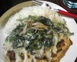 鶏むね肉の蒸し焼き　ホワイトソースがけ作り方7写真