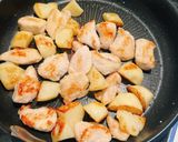 鶏肉とじゃがいものハニーマスタード炒め🐾作り方6写真