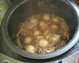 ぶり大根の煮汁で里芋こってり煮in炊飯器作り方2写真