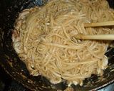 イカの塩辛deうどんのペペロンチーノ♪作り方5写真