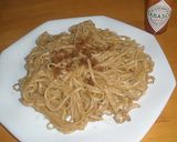 イカの塩辛deうどんのペペロンチーノ♪作り方6写真