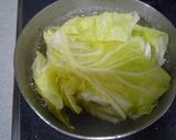 おでんの具に　なんちゃってロールキャベツ作り方1写真