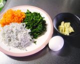 カルシウムたっぷりの和風しらすチャーハン作り方1写真