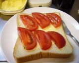 くせになる★トマトマヨトースト作り方1写真
