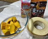 かぼちゃでモンスター風モンブラン作り方1写真