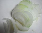 豚バラ茹で汁で、コク旨たまごスープ作り方1写真