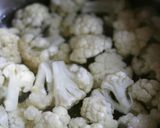 カリフラワーたらこあんがらめバター仕上げ作り方2写真
