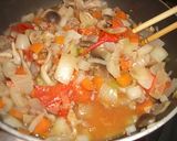 ゴロゴロ野菜♪のミートスパ作り方4写真