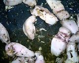 白子のガーリックトースト♪作り方2写真