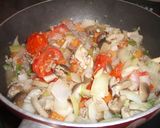 ゴロゴロ野菜♪のミートスパ作り方3写真