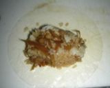 鶏ごぼうのライスペーパーにぎり作り方6写真