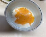 白菜ボロボロ葉と玉ねぎ、溶き卵の味噌汁作り方3写真
