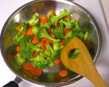 簡単温野菜　♪にんじん＆ブロッコリー♪作り方3写真