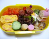 お弁当の隙間に④なんちゃって三色だんご♪作り方4写真
