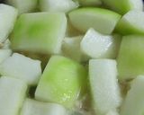 冬瓜と豚の割烹風スープ仕立て作り方7写真