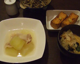 冬瓜と豚の割烹風スープ仕立て作り方10写真