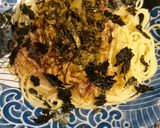 からし高菜と納豆のパスタ作り方5写真