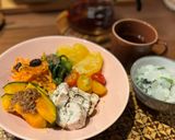 #肥満改善メニュー サラダチキンと温野菜作り方10写真