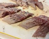 さばの甘辛丼。作り方2写真