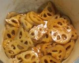 ル・クルーゼでレンコンのピリ辛きんぴら作り方4写真