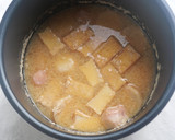 電気圧力鍋☆さといもと厚揚げの味噌煮作り方7写真