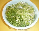 エコレシピ　大根葉のチーズふりかけ作り方3写真