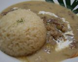 超簡単ビーフストロガノフとバターライス✿作り方7写真