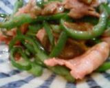 豚肉＆ザーサイ＆ピーマンの炒め物作り方7写真