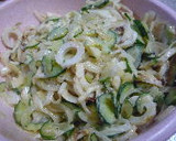 ちくわとくずきりのカレー風味サラダ作り方4写真