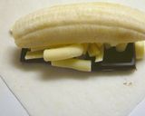 簡単☆チョコバナナとチーズの春巻き作り方2写真