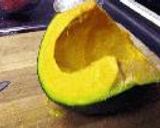 カボチャのベーコンミルク煮作り方1写真