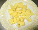 レンジで簡単!めんたいポテサラダ作り方1写真