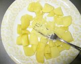 レンジで簡単!めんたいポテサラダ作り方3写真